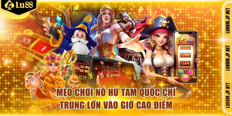 Mẹo chơi nổ hũ Tam Quốc Chí trúng lớn vào giờ cao điểm